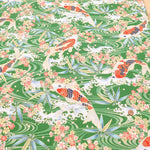 Cotton Sheeting printed Fabric - Kaleidoscope Romance - Carp - nomura tailor