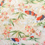 Cotton Sheeting printed Fabric - Kaleidoscope Romance - Carp - nomura tailor