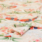 Cotton Sheeting printed Fabric - Kaleidoscope Romance - Carp - nomura tailor