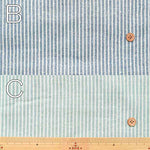 Cotton double gauze printed fabric Hickory - nomura tailor