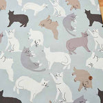 Cotton W Width Print Fabric Number 5 Collection Neko - nomura tailor