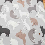 Cotton W Width Print Fabric Number 5 Collection Neko - nomura tailor