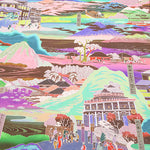 Cotton Sheeting Inkjet-printed Fabric - nora. NEO Japanesque - nomura tailor