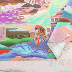 Cotton Sheeting Inkjet-printed Fabric - nora. NEO Japanesque - nomura tailor