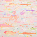 Cotton Sheeting Inkjet-printed Fabric - nora. School of fish - nomura tailor