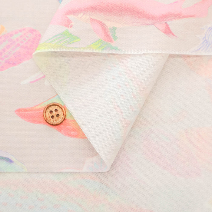 Cotton Sheeting Inkjet-printed Fabric - nora. School of fish - nomura tailor