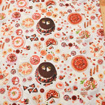 Cotton sheeting inkjet print fabric mingswim Sweets - nomura tailor