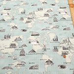 Cotton Muslin Inkjet-printed Fabric - RiCONIC World Tours - nomura tailor