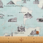 Cotton Muslin Inkjet-printed Fabric - RiCONIC World Tours - nomura tailor