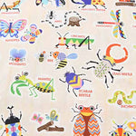 Cotton Seating Printed Fabric Inkjet Print RiCONIC×Kao Hagashi-Bugs - nomura tailor