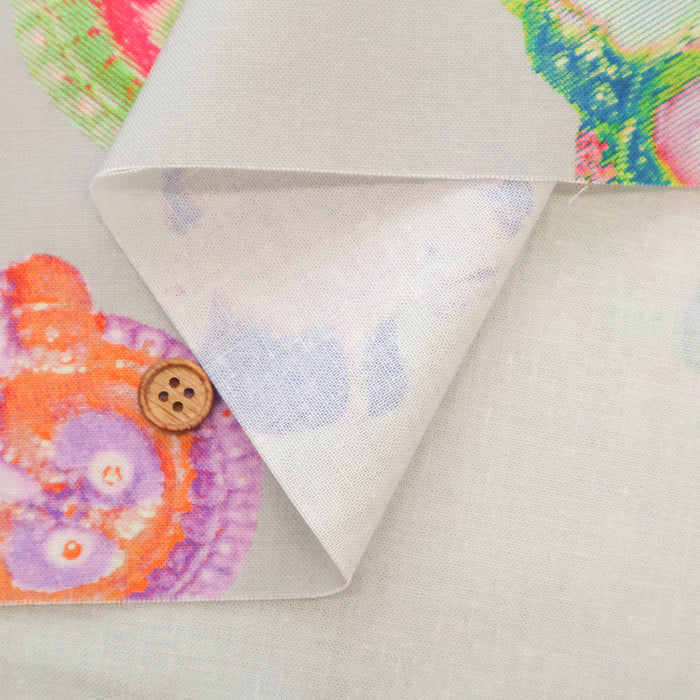 Cotton Sheeting Inkjet-printed Fabric - nora. Tanuki - nomura tailor