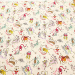 Cotton Muslin Printed Fabric - nora. Constellations - nomura tailor