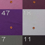 Polyester crepe fabric plain (cold color) - nomura tailor