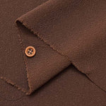 Polyester crepe fabric plain (warm color system) - nomura tailor