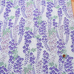 Polyester Futatsu Birmen Print Fabric Fuji no Hana - nomura tailor