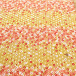 Polyester Crepe (Chirimen) Printed Fabric - Falling Petals - nomura tailor