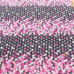 Polyester Crepe (Chirimen) Printed Fabric - Falling Petals - nomura tailor