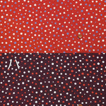 Polyester chirimeprint fabric random dot - nomura tailor