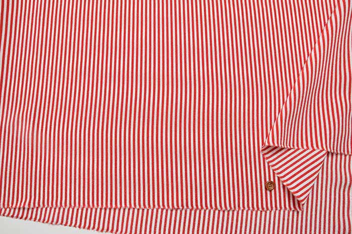 Polyester Chirimeprint fabric stripe - nomura tailor