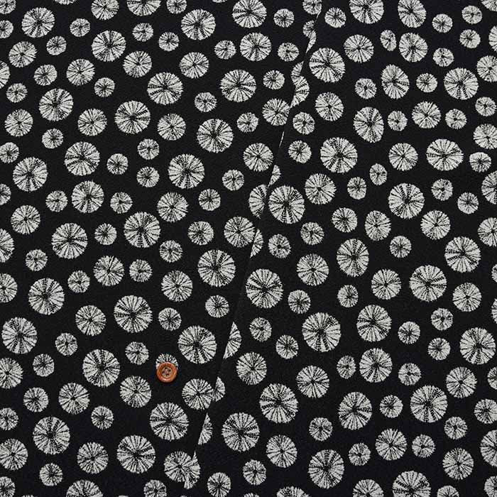 Polyester Chirimeprint fabric squeezing - nomura tailor