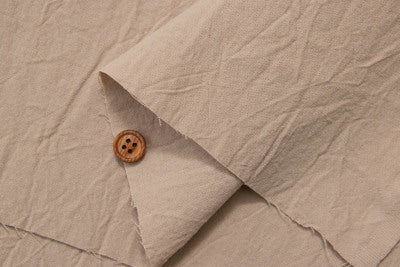 Cotton soft sheeting washer fabric - plain - nomura tailor
