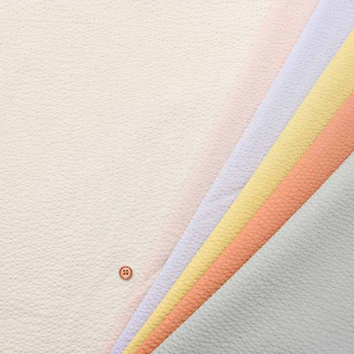 Cotton poplin ripple fabric Nuance colour Solid colour - nomura tailor