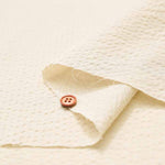 Cotton poplin ripple fabric Nuance colour Solid colour - nomura tailor