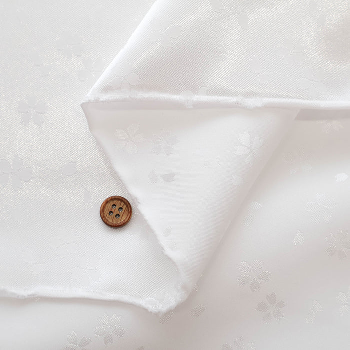 Polyester Jacquard Fabric - Cherry Blossoms - nomura tailor