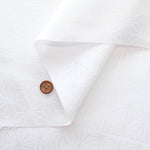 Polyester Jacquard Fabric - Hemp Leaf Cat - nomura tailor