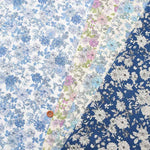 Cotton Ox Print Fabric Mini Flower - nomura tailor