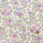 Cotton Ox Print Fabric Mini Flower - nomura tailor