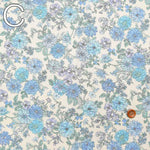 Cotton Ox Print Fabric Mini Flower - nomura tailor