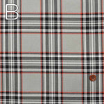 Cotton Ox Print Fabric Tartan Check 1 - nomura tailor