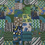 Cotton seating print fabric African tone lattice - nomura tailor