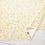 Cotton Ox Printed Fabric Check & Unicorn - nomura tailor