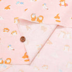 Cotton double gauze print fabric Otter - nomura tailor