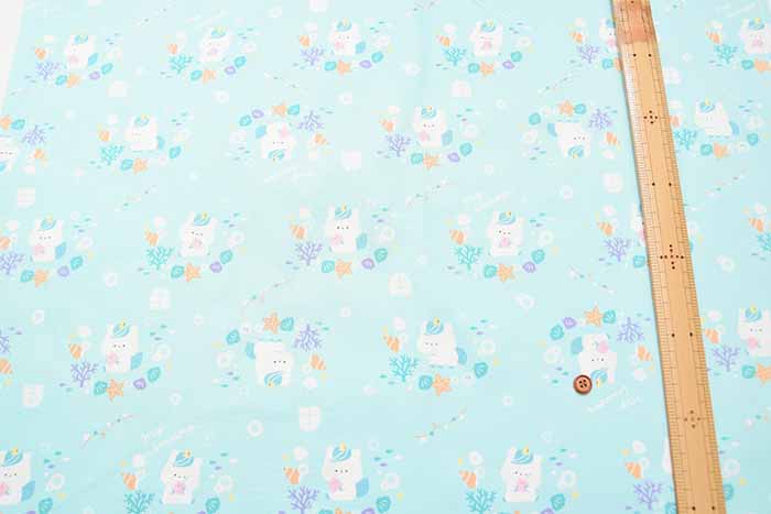 Cotton Ox Printed Fabric My Unicorn - nomura tailor