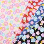 Cotton sheeting print fabric WA Monogatari Asao Shiba Inu - nomura tailor