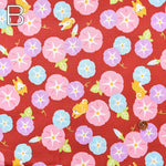 Cotton sheeting print fabric WA Monogatari Asao Shiba Inu - nomura tailor