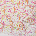 Cotton chitin glamé printed fabric knotted cord - nomura tailor