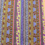 Cotton sheeting print fabric Ethnic stripe - nomura tailor