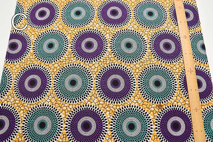 Cotton sheeting print fabric African - nomura tailor