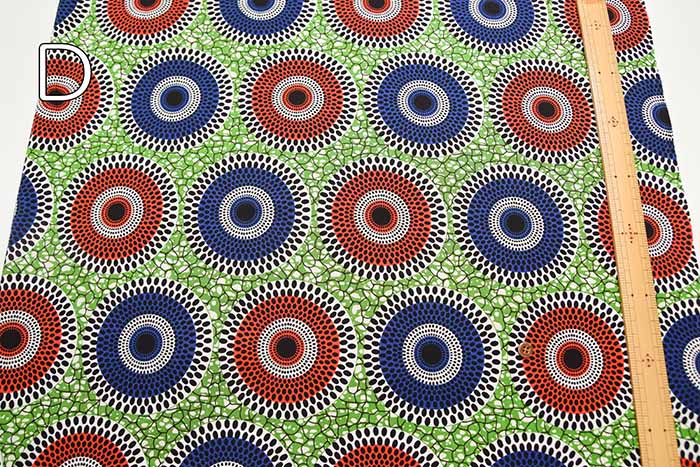 Cotton sheeting print fabric African - nomura tailor