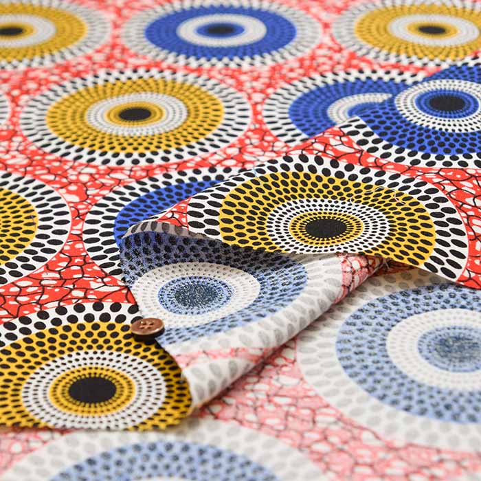 Cotton sheeting print fabric African - nomura tailor