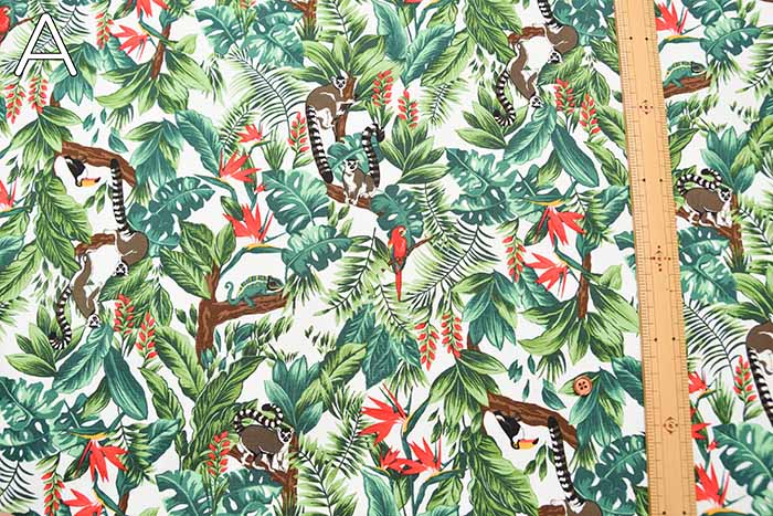 Cotton Ox Printed Fabric Madagascar - nomura tailor