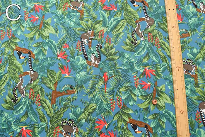 Cotton Ox Printed Fabric Madagascar - nomura tailor