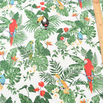 Cotton Ox Printed Fabric Tropical Bird - nomura tailor