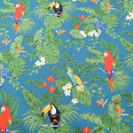 Cotton Ox Printed Fabric Tropical Bird - nomura tailor