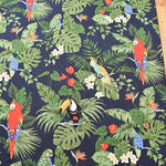 Cotton Ox Printed Fabric Tropical Bird - nomura tailor