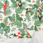 Cotton Ox Printed Fabric Tropical Bird - nomura tailor